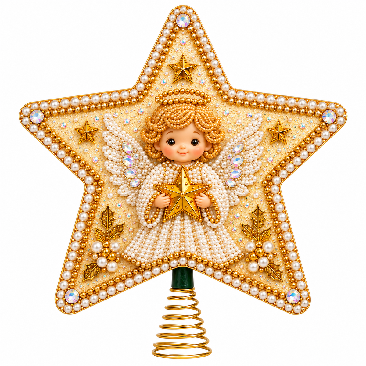 Starryloom – Santa Diamond Painting Christmas Tree Topper