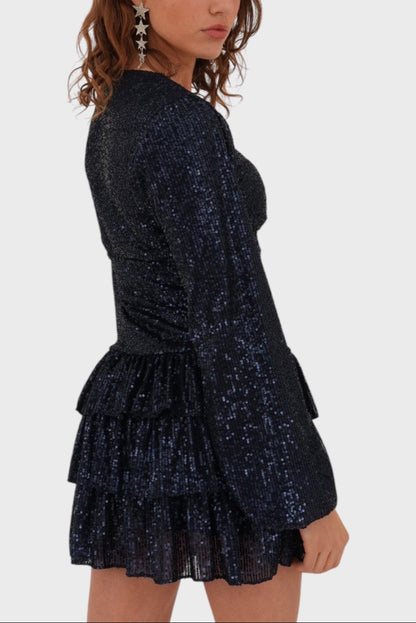 "Paris" dress navy