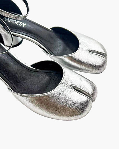 Tabi Ankle Strap Sandal Pumps