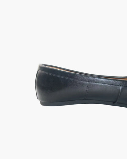 Wrinkles Tabi Ballet Flats