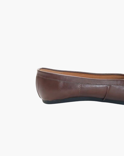 Wrinkles Tabi Ballet Flats