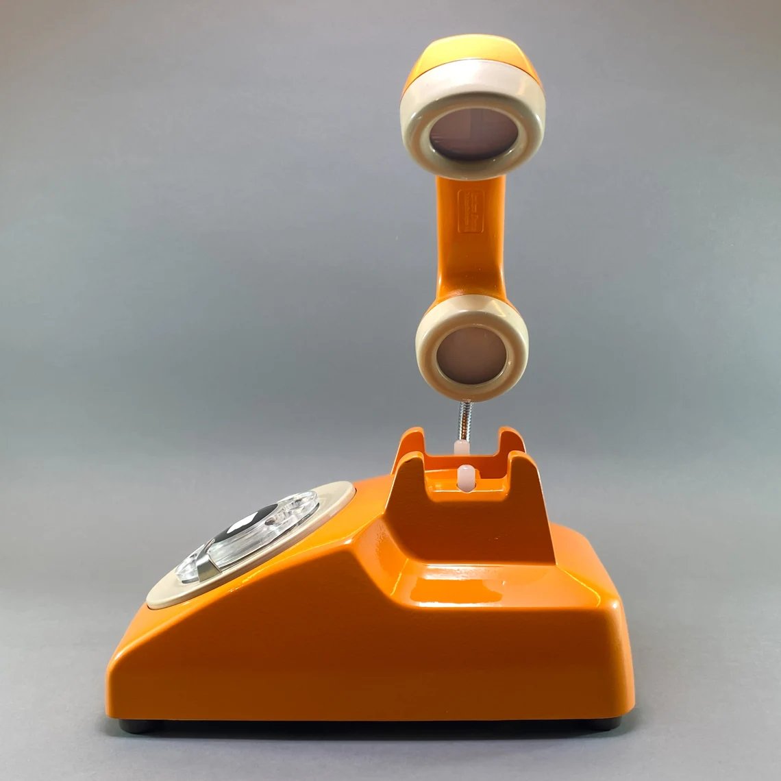 Upcycled Rotary Phone Lamp, Vintage Desk Light