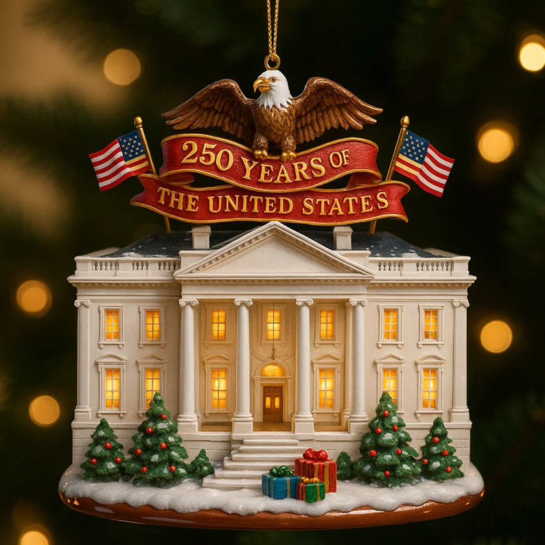 US 250th Anniversary Ornament