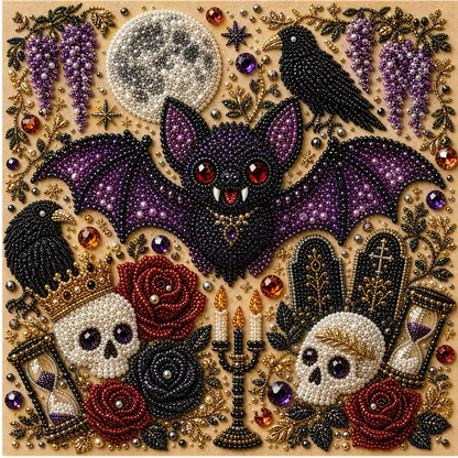👻✨ Halloween Pearl Art DIY Kit – Create Spooky-Cute Magic
