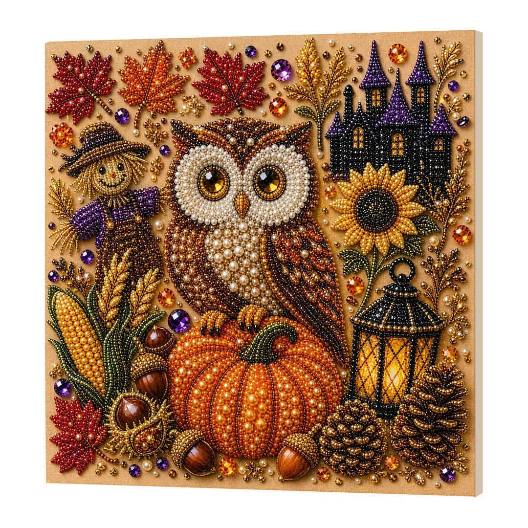 👻✨ Halloween Pearl Art DIY Kit – Create Spooky-Cute Magic