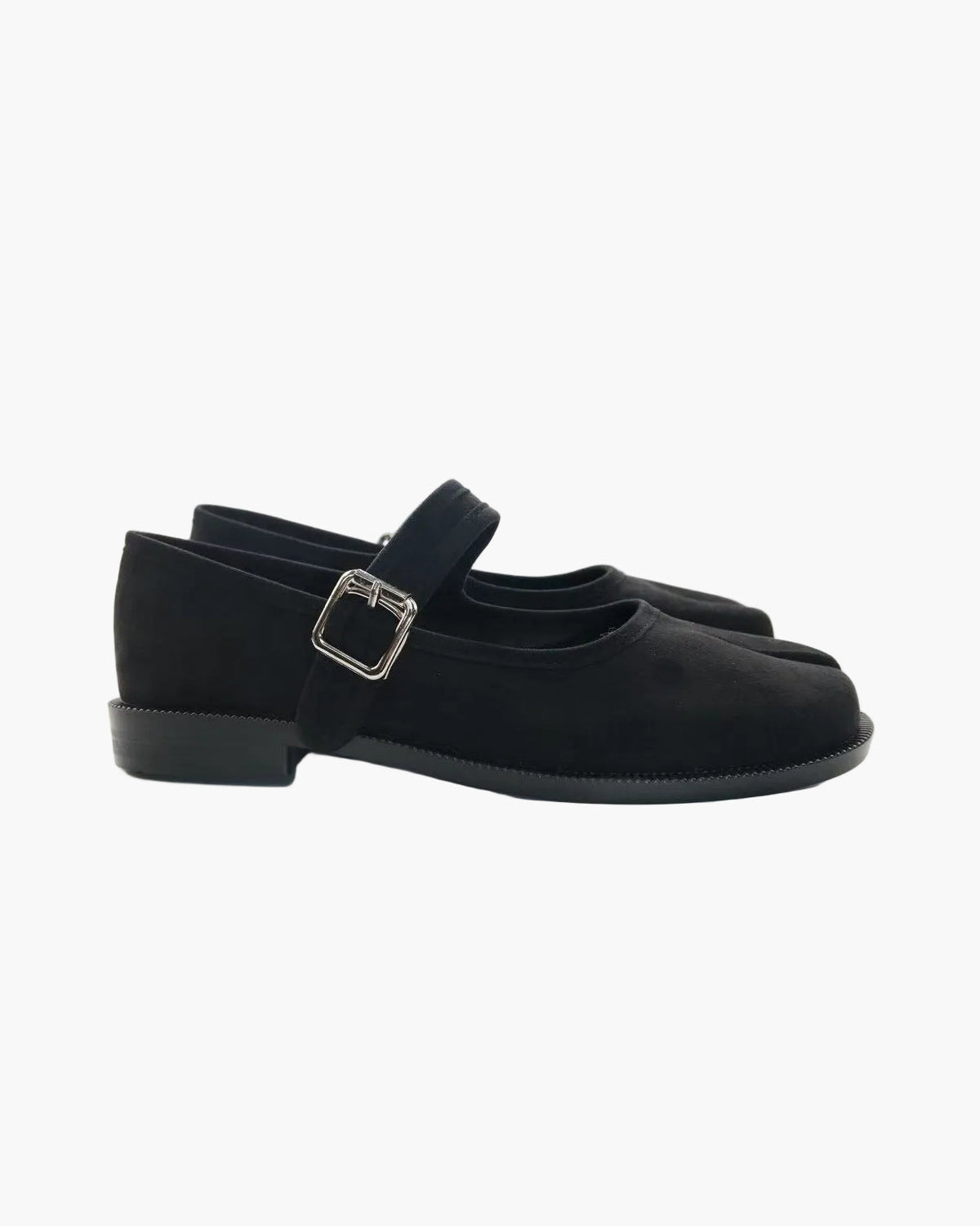 Suede Tabi Mary Jane Flats