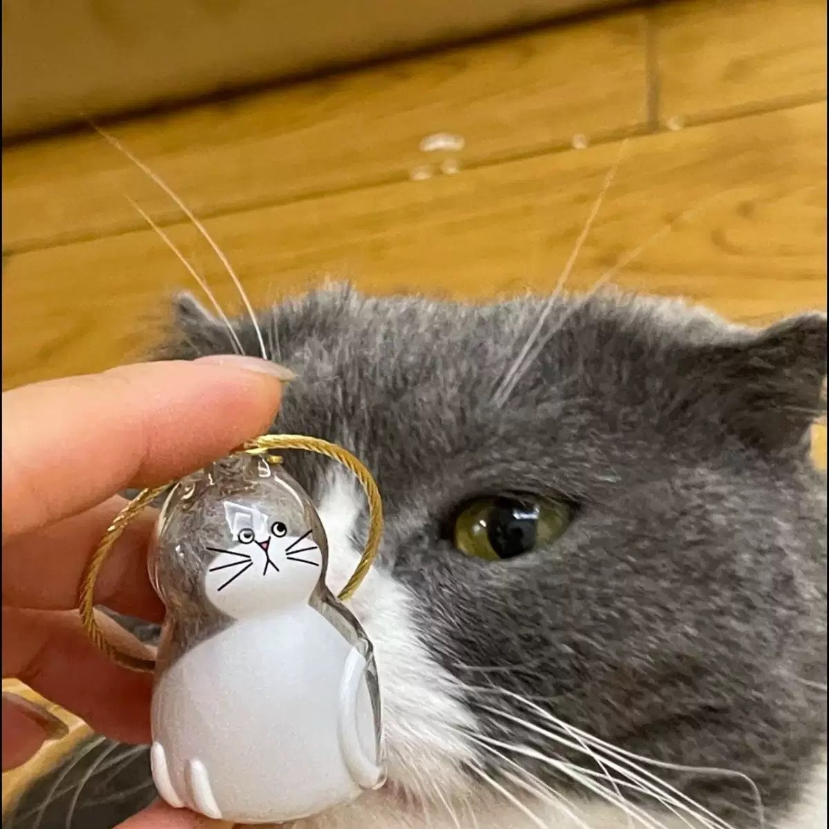 😻💕Cat Hair Collector Keychain Charm - Memorial Storage Box
