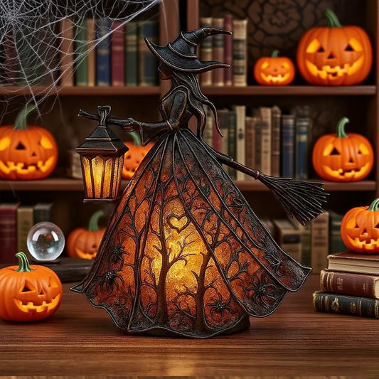 Halloween Witch Lamp