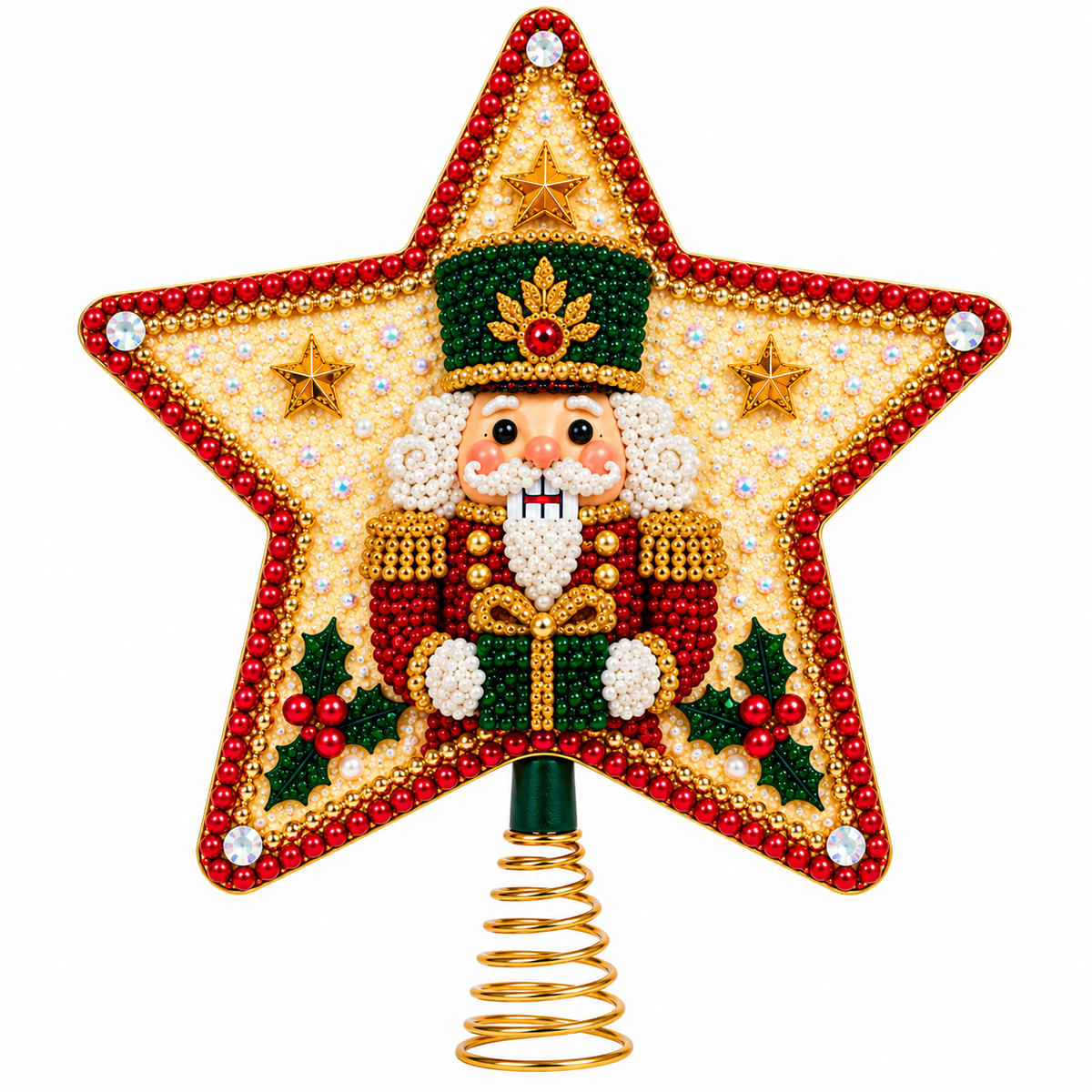 Starryloom – Santa Diamond Painting Christmas Tree Topper