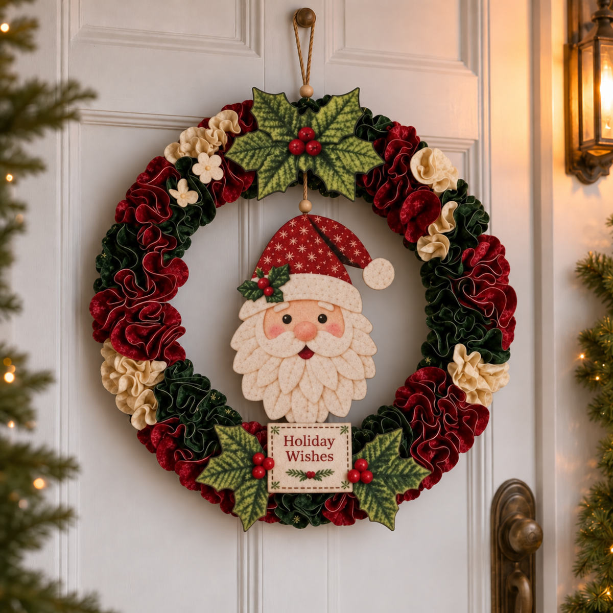 Foldera – No-Sew Poke Fabric Wreath Kit