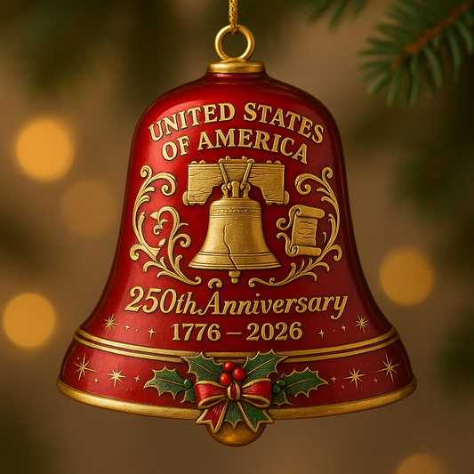 🔔United States 250th Anniversary Bell Ornament