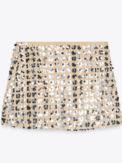 Sexy Sequined Shiny Sling Skirt