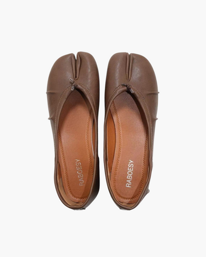 Wrinkles Tabi Pumps