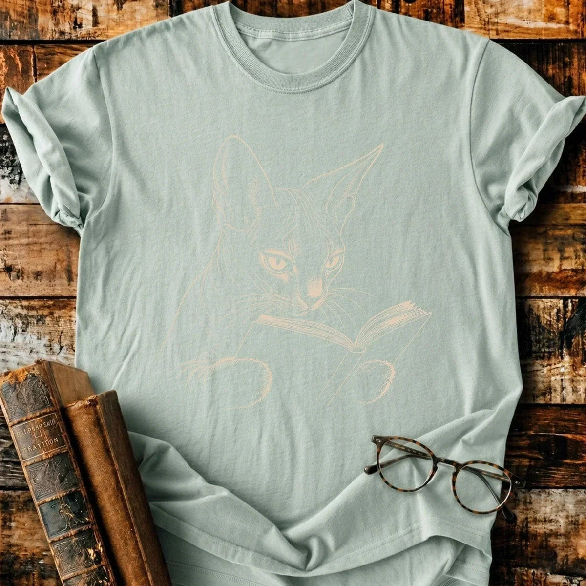 Sphynx Reading T-Shirt