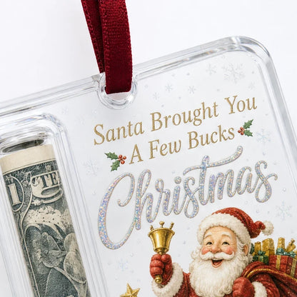 MerryNest – Clear Compartment Christmas Money Ornament