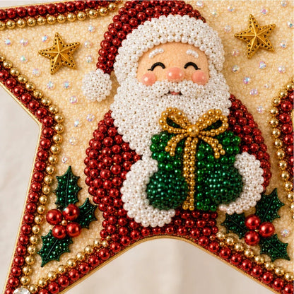 Starryloom – Santa Diamond Painting Christmas Tree Topper