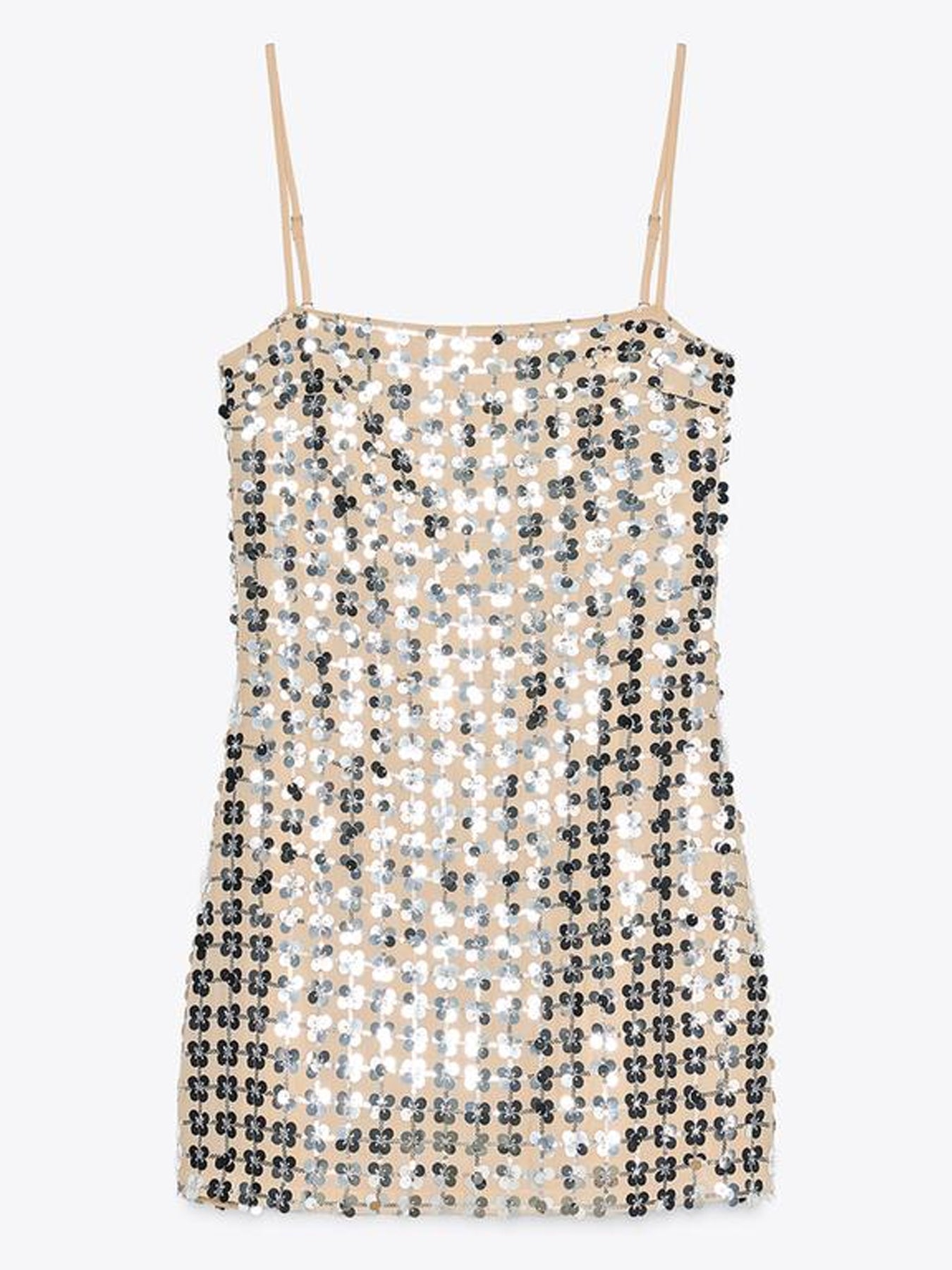 Temperament Camisole Sequined Plaid Dresses