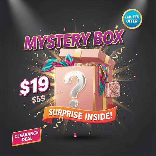 $19 Mystery Box – Random Fashion Item Worth $59+