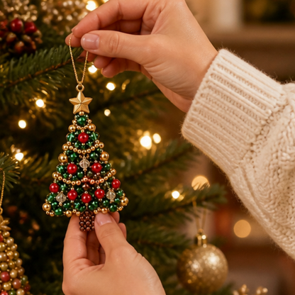 Bead & Bough – Beaded Christmas Tree Ornament Kit