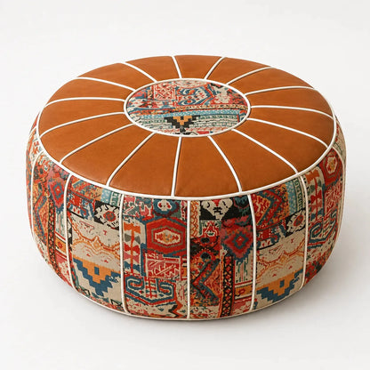 Marokka – Bohemian Storage Ottoman Pouf with Hidden Compartment